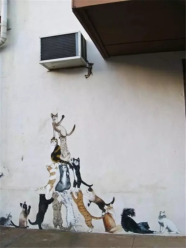artist，Street Art，a literary creation，tree，